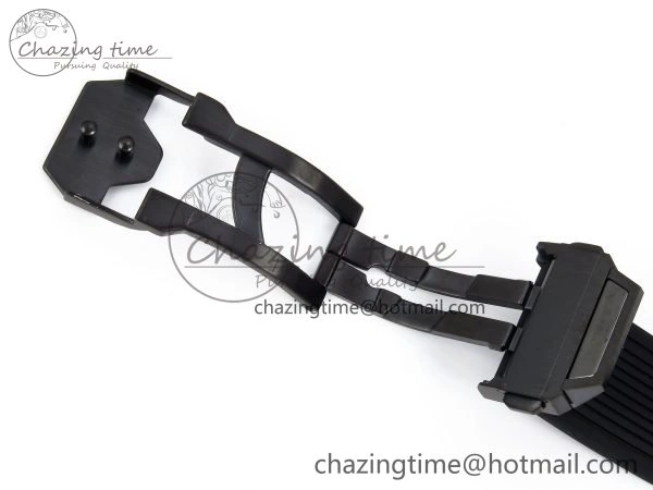Big Bang Unico 42mm Black Ceramic BBF 1:1 Best Edition Skeleton Dial on Black Rubber Strap A1280 V2