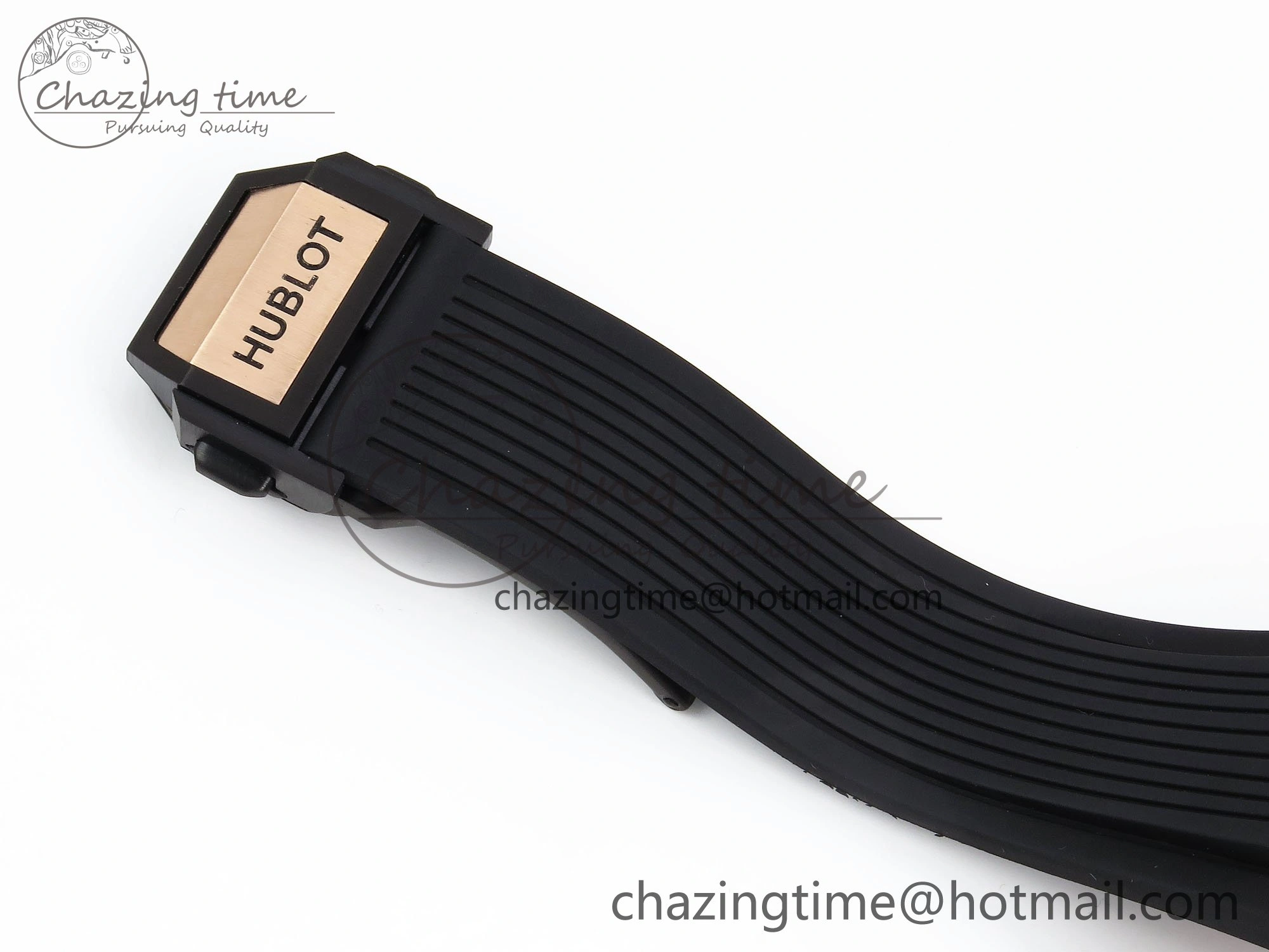 Big Bang Unico 42mm RG BBF 1:1 Best Edition Skeleton Dial on Black Rubber Strap A1280 V2