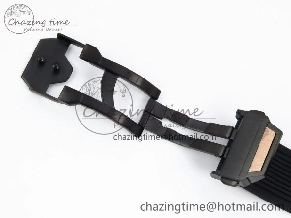 Big Bang Unico 42mm RG BBF 1:1 Best Edition Skeleton Dial on Black Rubber Strap A1280 V2