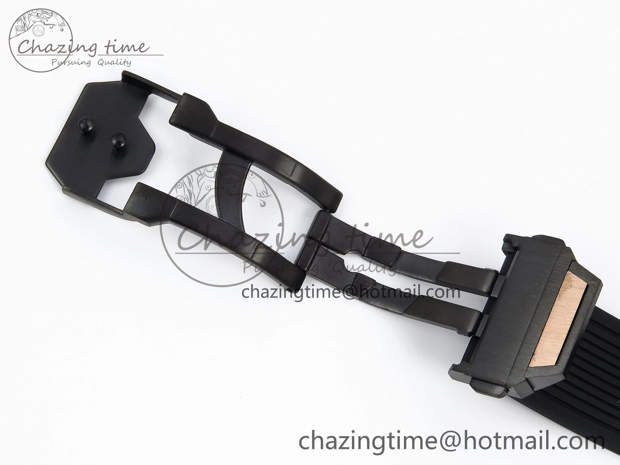 Big Bang Unico 42mm RG BBF 1:1 Best Edition Skeleton Dial on Black Rubber Strap A1280 V2