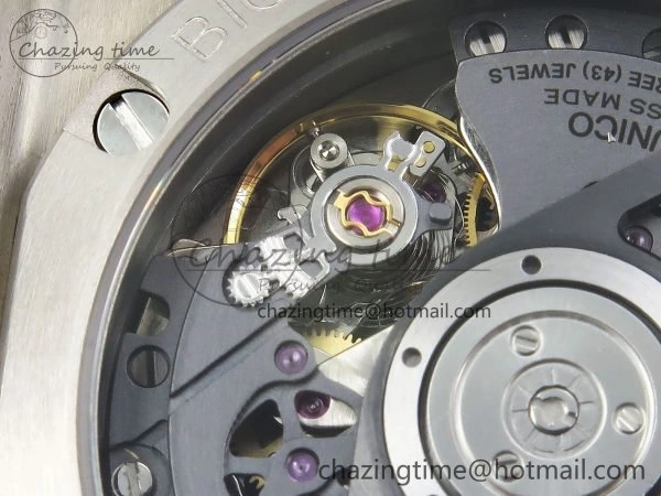 Big Bang Unico 42mm SS BBF 1:1 Best Edition Skeleton Dial on Black Rubber Strap A1280 V2