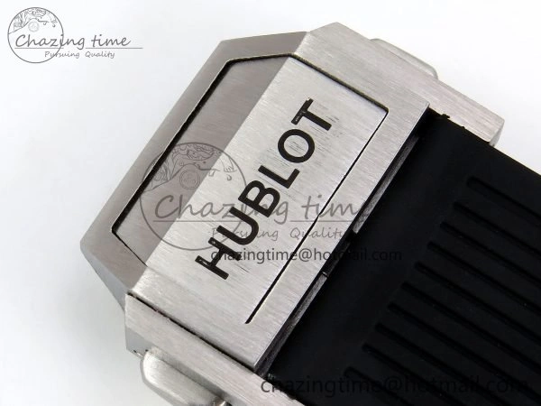 Big Bang Unico 42mm SS BBF 1:1 Best Edition Skeleton Dial on Black Rubber Strap A1280 V2