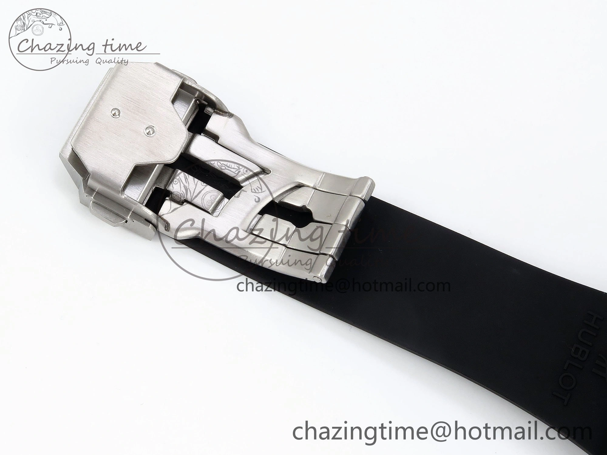 Big Bang Unico 42mm SS BBF 1:1 Best Edition Skeleton Dial on Black Rubber Strap A1280 V2