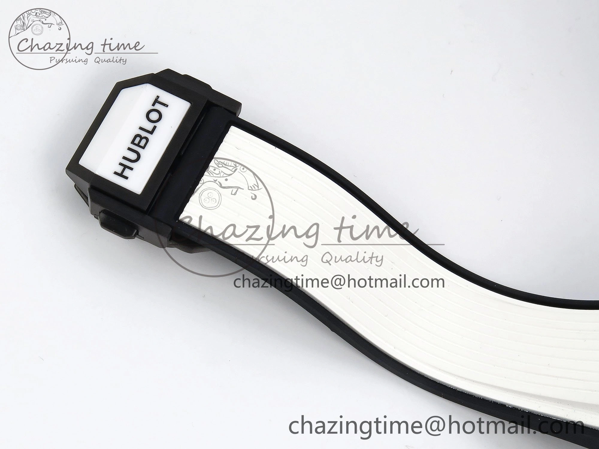 Big Bang Unico 42mm White Ceramic BBF 1:1 Best Edition Skeleton Dial on White Rubber Strap A1280 V2