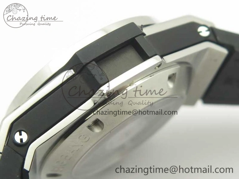 Big Bang Unico 45.5mm SS 3AF Best Edition Skeleton Dial On Gummy Strap A7750