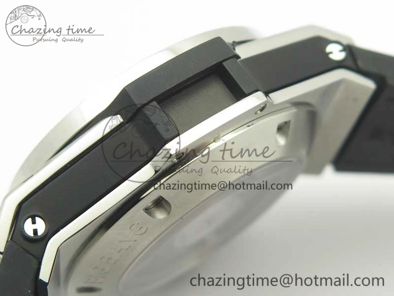 Big Bang Unico 45.5mm SS 3AF Best Edition Skeleton Dial On Gummy Strap A7750