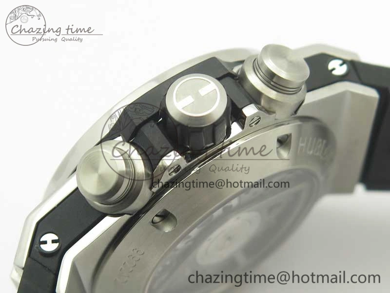 Big Bang Unico 45.5mm SS 3AF Best Edition Skeleton Dial On Gummy Strap A7750