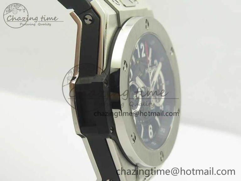 Big Bang Unico 45.5mm SS 3AF Best Edition Skeleton Dial On Gummy Strap A7750