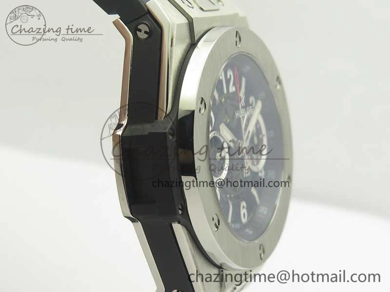Big Bang Unico 45.5mm SS 3AF Best Edition Skeleton Dial On Gummy Strap A7750