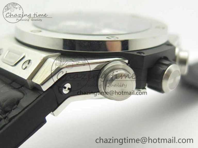 Big Bang Unico 45.5mm SS 3AF Best Edition Skeleton Dial On Gummy Strap A7750