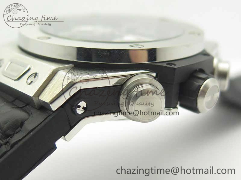 Big Bang Unico 45.5mm SS 3AF Best Edition Skeleton Dial On Gummy Strap A7750