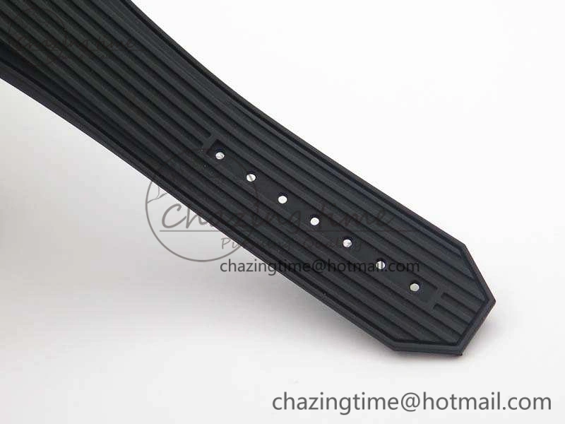 Big Bang Unico 45mm Carbon 3AF Best Edition Black Dial On Rubber Strap A7750