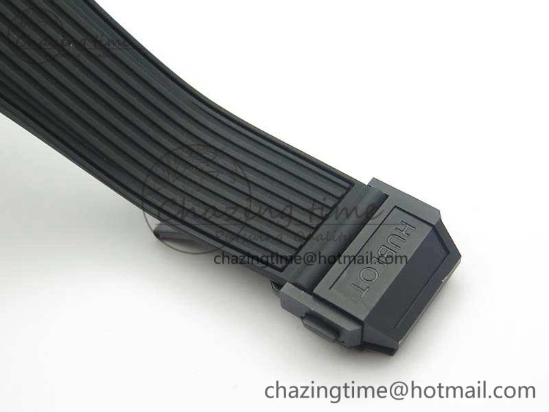 Big Bang Unico 45mm Carbon 3AF Best Edition Black Dial On Rubber Strap A7750