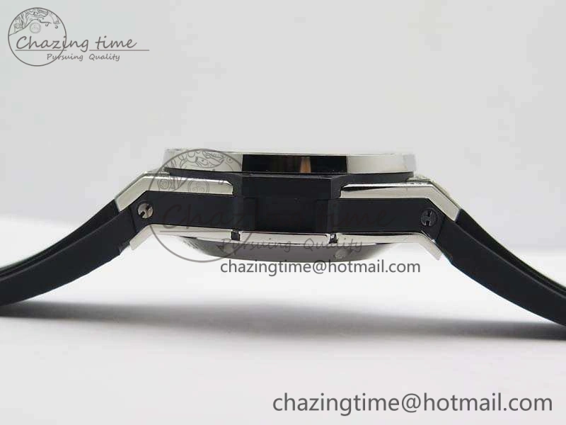 Big Bang Unico 45mm Diamond SS 3AF Best Edition Gray Dial On Rubber Strap A7750