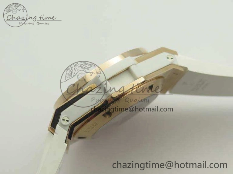 Big Bang Unico 45mm RG 3AF Best Edition White Dial On Rubber Strap A7750