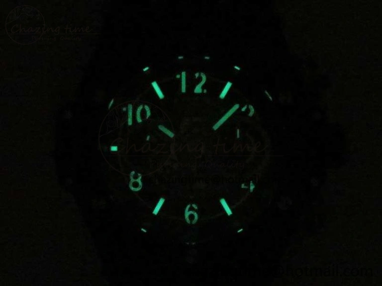 Big Bang Unico 45mm RG Diamond 3AF Best Edition Gray Dial On Rubber Strap A7750