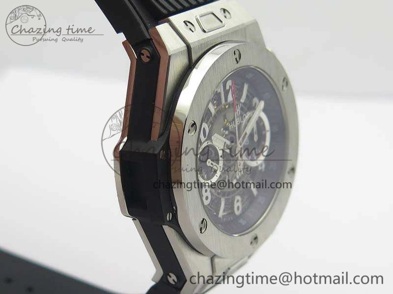 Big Bang Unico 45mm SS 3AF Best Edition Gray Dial On Rubber Strap A7750
