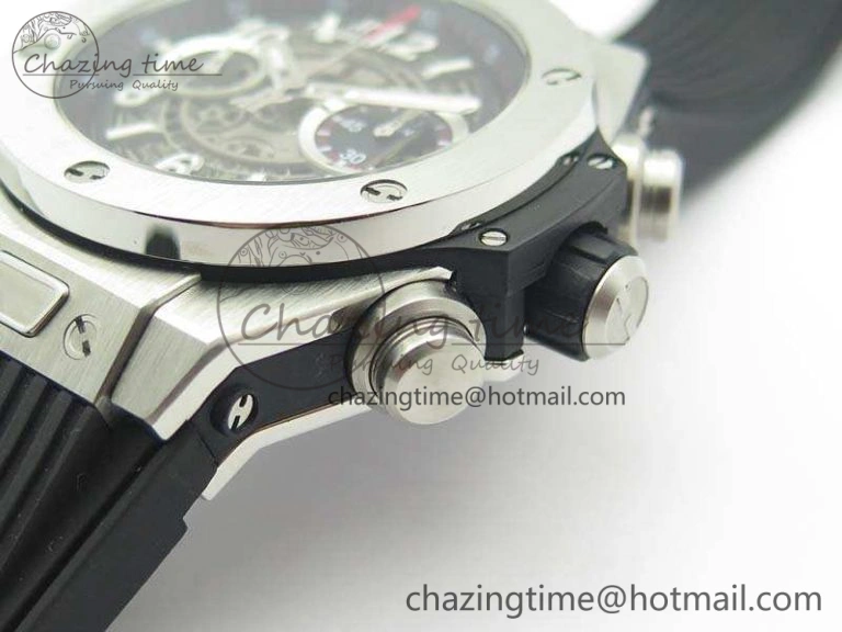 Big Bang Unico 45mm SS 3AF Best Edition Gray Dial On Rubber Strap A7750