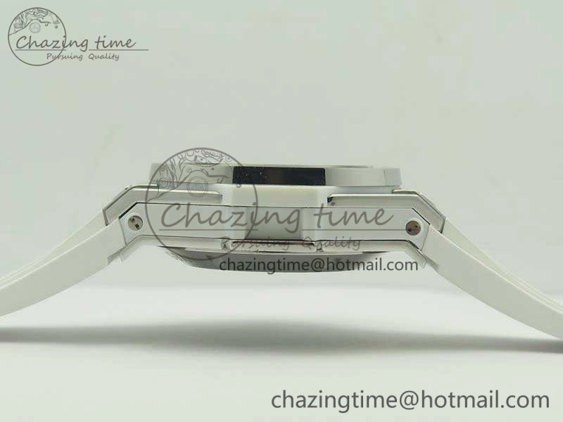 Big Bang Unico 45mm SS 3AF Best Edition White Dial On Rubber Strap A7750