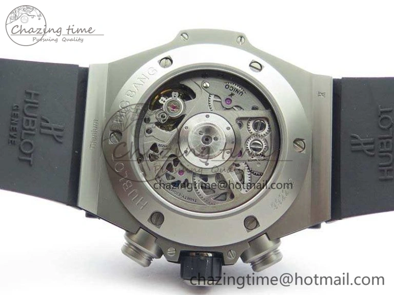 Big Bang Unico 45mm Satin-Polished Steel 3AF Best Edition Gray Dial On Rubber Strap A7750