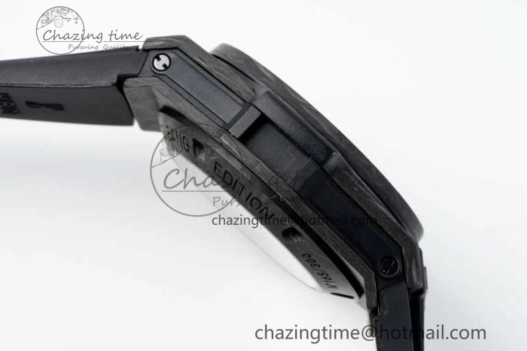 Big Bang Unico Black Carbon TWF Best Edition Skeleton Dial on Black Rubber Strap A1220