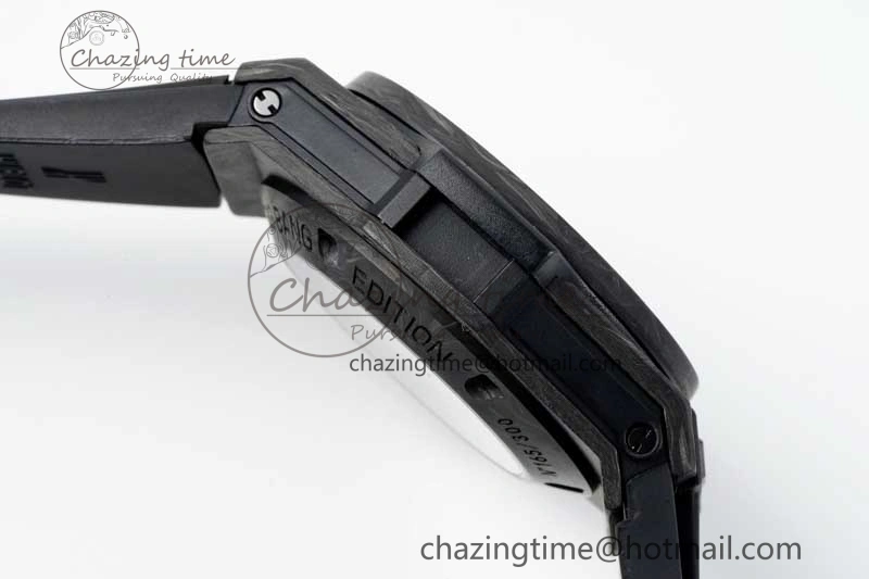 Big Bang Unico Black Carbon TWF Best Edition Skeleton Dial on Black Rubber Strap A1220