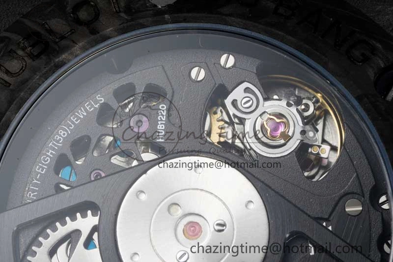 Big Bang Unico Black Carbon TWF Best Edition Skeleton Dial on Black Rubber Strap A1220