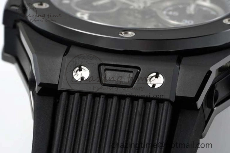 Big Bang Unico Black Ceramic ZF 1:1 Best Edition Skeleton Dial on Black Rubber Strap A1280