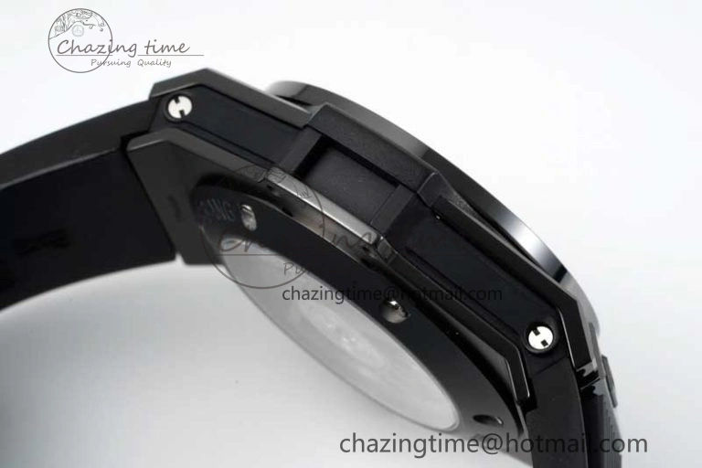 Big Bang Unico Black Ceramic ZF 1:1 Best Edition Skeleton Dial on Black Rubber Strap A1280