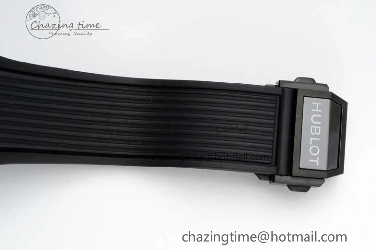 Big Bang Unico Black Ceramic ZF 1:1 Best Edition Skeleton Dial on Black Rubber Strap A1280