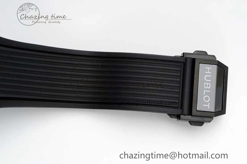 Big Bang Unico Black Ceramic ZF 1:1 Best Edition Skeleton Dial on Black Rubber Strap A1280