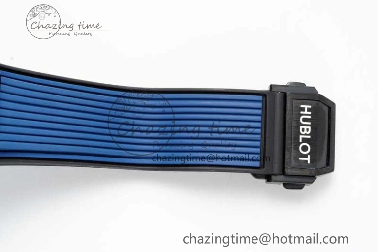 Big Bang Unico Blue Carbon TWF Best Edition Skeleton Dial on Black Rubber Strap A1220