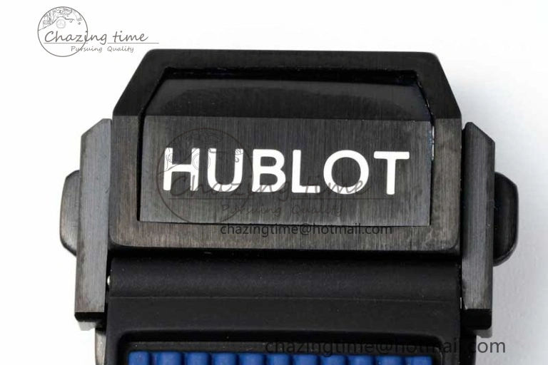 Big Bang Unico Blue Carbon TWF Best Edition Skeleton Dial on Black Rubber Strap A1220