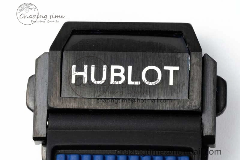 Big Bang Unico Blue Carbon TWF Best Edition Skeleton Dial on Black Rubber Strap A1220
