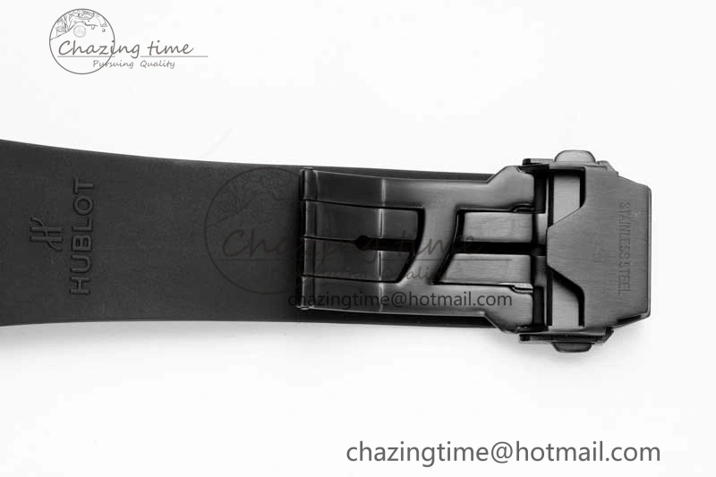 Big Bang Unico Blue Carbon TWF Best Edition Skeleton Dial on Black Rubber Strap A1220