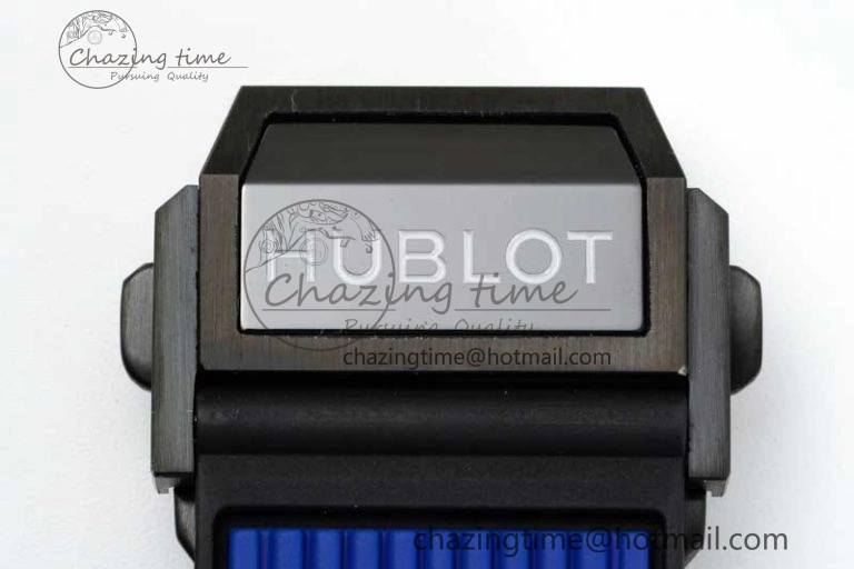 Big Bang Unico Blue Magic Ceramic ZF 1:1 Best Edition Skeleton Dial on Blue Rubber Strap A1280