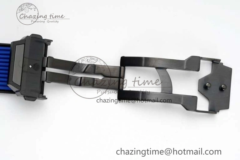 Big Bang Unico Blue Magic Ceramic ZF 1:1 Best Edition Skeleton Dial on Blue Rubber Strap A1280