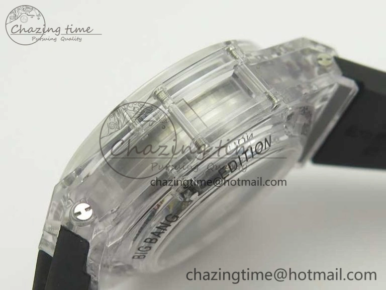 Big Bang Unico Magic Sapphire 45mm OXF Best Edition Black Dial on Black Rubber Strap A1242