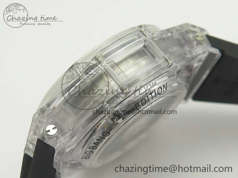 Big Bang Unico Magic Sapphire 45mm OXF Best Edition Black Dial on Black Rubber Strap A1242