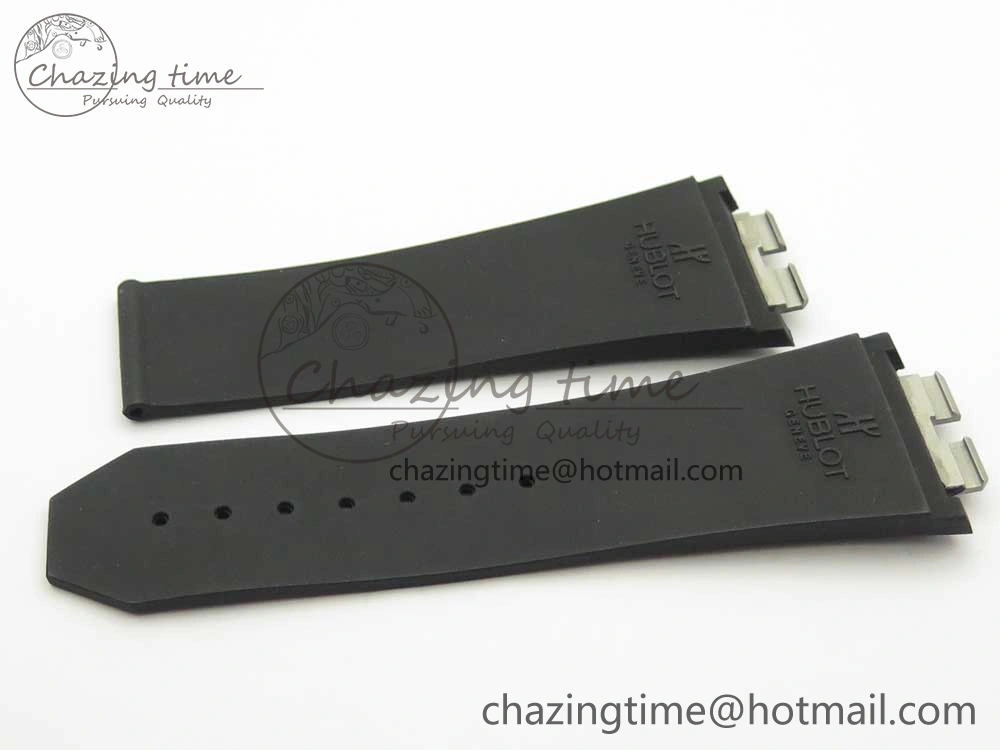 Big Bang Unico Magic Sapphire 45mm OXF Best Edition Skeleton Dial Diamonds Bezel on White Rubber Strap A1242