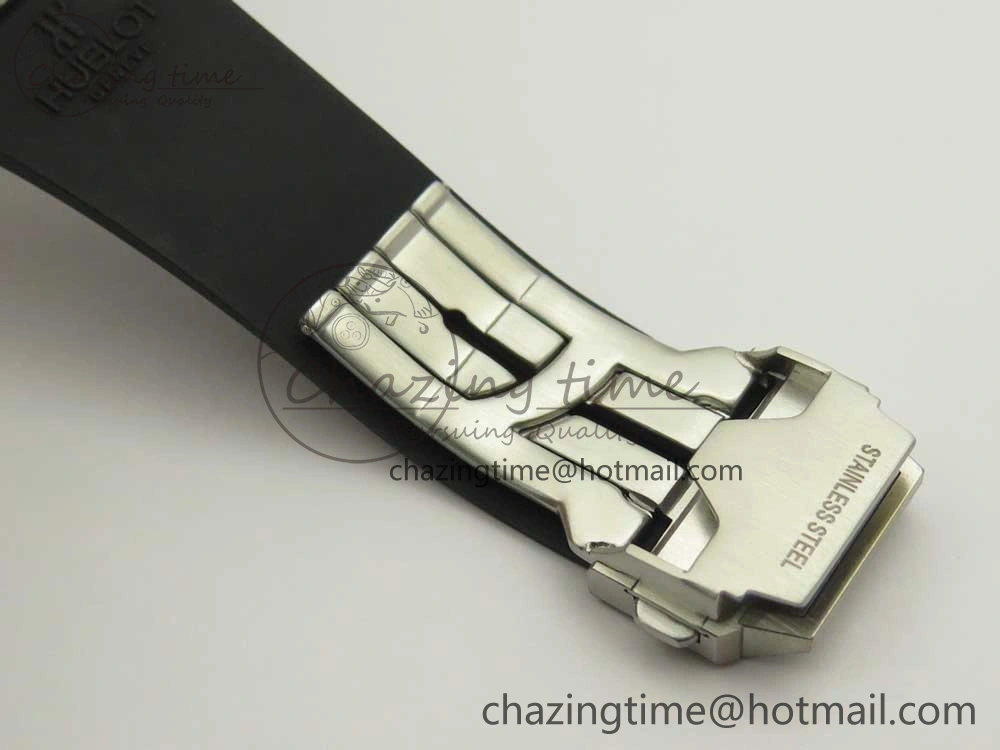 Big Bang Unico Magic Sapphire 45mm OXF Best Edition Skeleton Dial on Black Rubber Strap A1242
