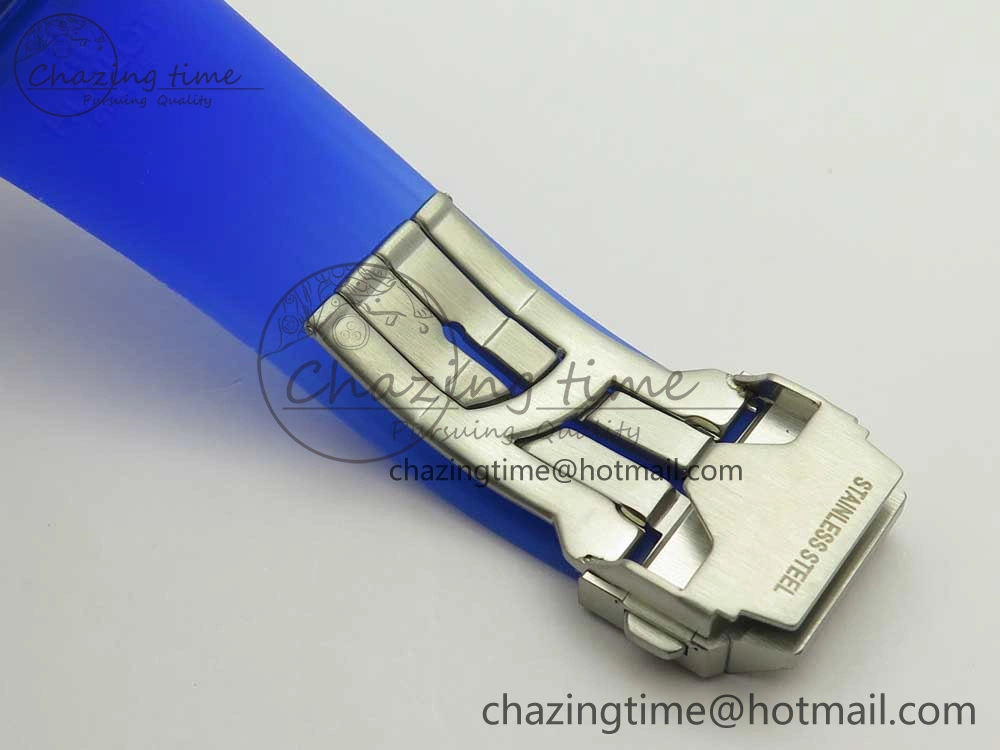Big Bang Unico Magic Sapphire Blue 45mm OXF Best Edition Skeleton Dial on Blue Rubber Strap A1242