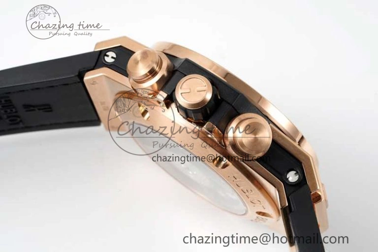 Big Bang Unico Rainbow King RG 45mm ZF 1:1 Best Edition on Rainbow Gummy Strap A1280