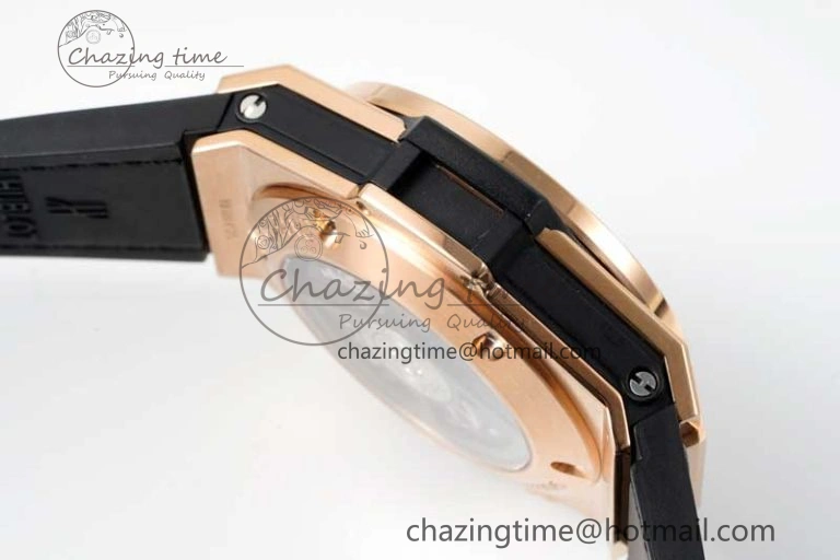 Big Bang Unico Rainbow King RG 45mm ZF 1:1 Best Edition on Rainbow Gummy Strap A1280