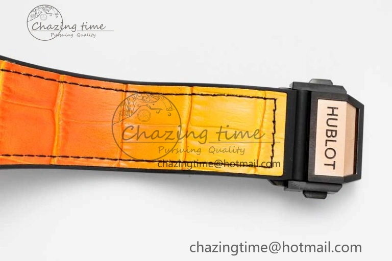 Big Bang Unico Rainbow King RG 45mm ZF 1:1 Best Edition on Rainbow Gummy Strap A1280