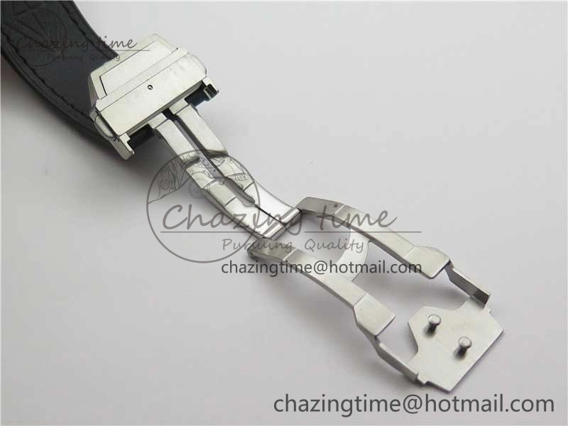 Big Bang Unico Sang Bleu Titanium HBF Skeleton Dial on Black Gummy Strap HUB1213