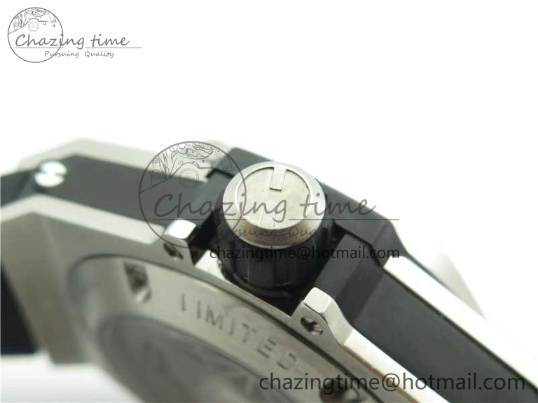 Big Bang Unico Sang Bleu Titanium Diamonds HBF Skeleton Dial on Blue Gummy Strap HUB1213
