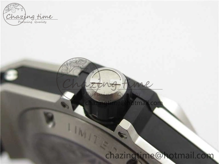 Big Bang Unico Sang Bleu Titanium Diamonds HBF Skeleton Dial on White Gummy Strap HUB1213