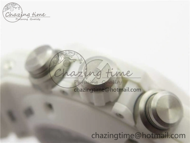 Big Bang Unico White Ceramic HBF 1:1 Best Edition White Skeleton Dial on White Rubber Strap A1242