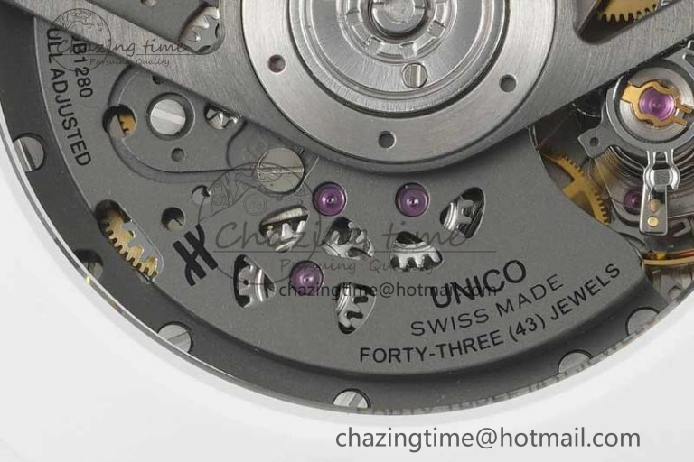 Big Bang Unico White Ceramic ZF 1:1 Best Edition Skeleton Dial on White Rubber Strap A1280